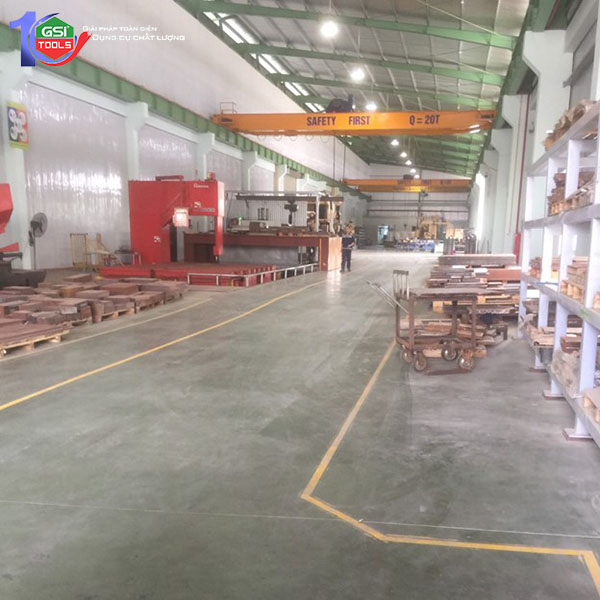 GSI cung cấp thiết bị nhà xưởng cho CNC Việt Nam