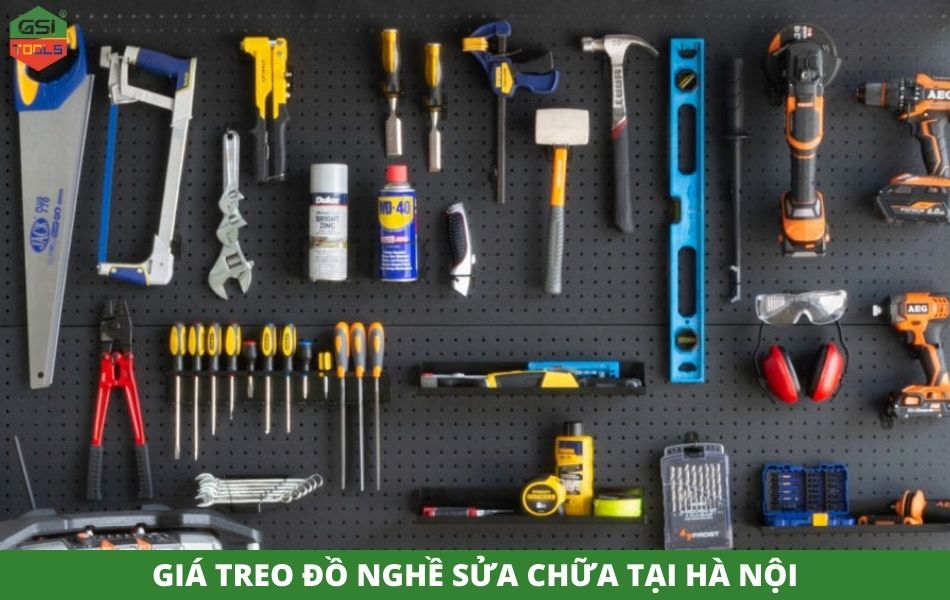 Mua giá treo đồ nghề sửa chữa tại Hà Nội uy tín, giá tốt