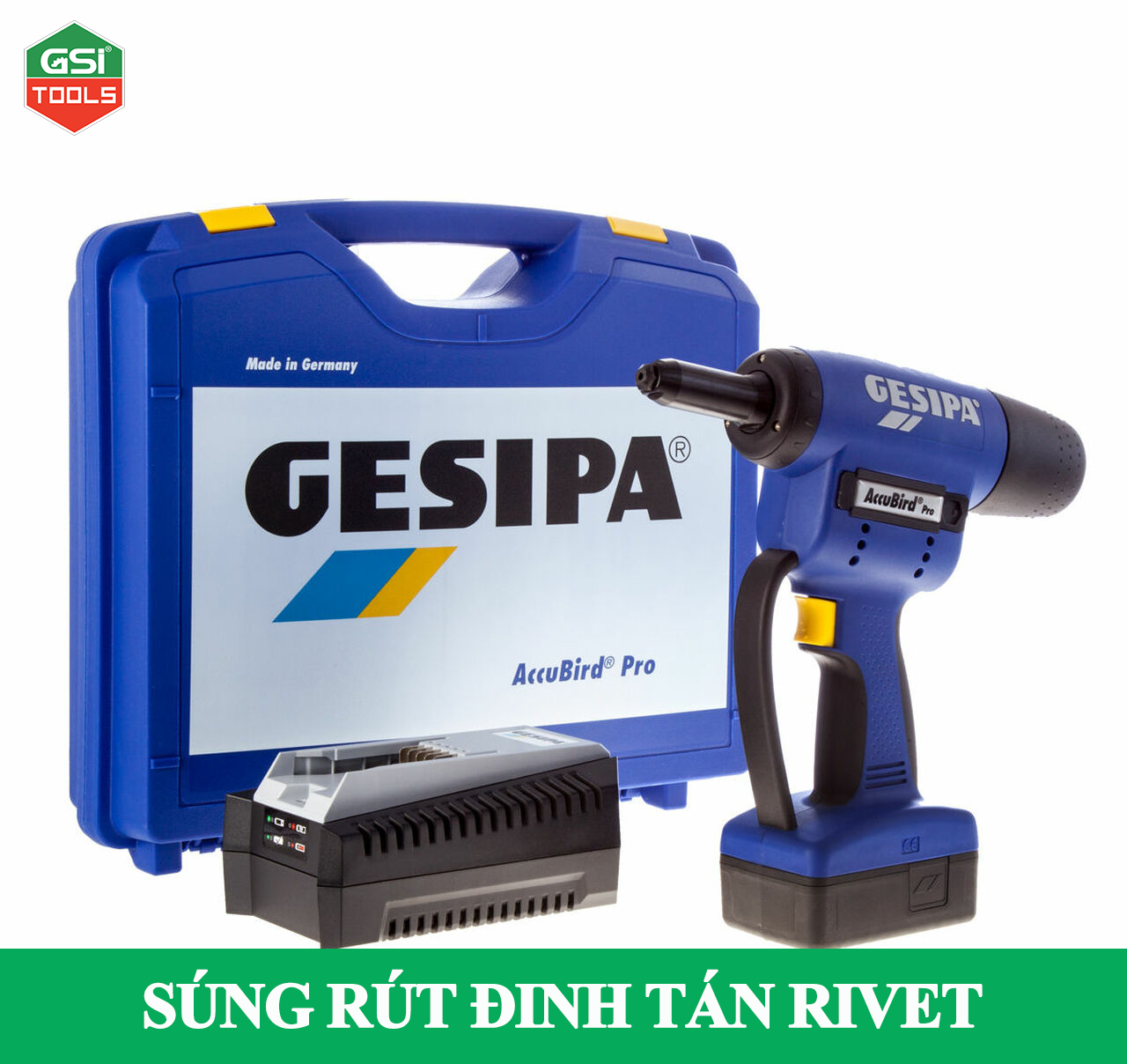 Điểm danh các dòng súng rút đinh tán Rivet của hãng Gesipa 