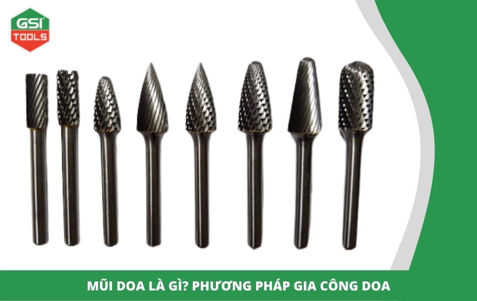 Mũi doa là gì? Phương pháp gia công doa chính xác