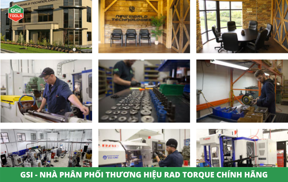 GSI - Nhà phân phối thương hiệu RAD TORQUE chính hãng tại Việt Nam