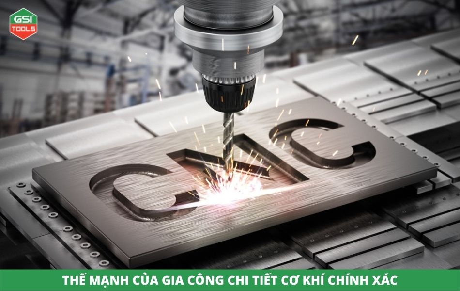 Thế mạnh của gia công chi tiết cơ khí chính xác