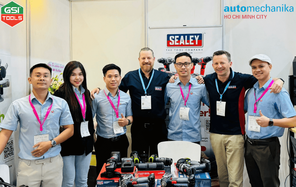 GSI Tools đồng hành cùng thương hiệu Sealey tham dự triển lãm Automechanika TP.Hồ Chí Minh 2024