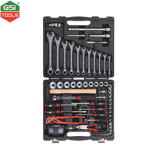 Bộ dụng cụ đa năng Wurth 91 chi tiết – hộp dụng cụ sửa chữa đa năng tiện lợi, nhỏ gọn