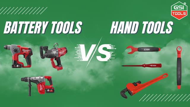 Dụng cụ cầm tay truyền thống và dụng cụ pin – Lựa chọn nào phù hợp cho nhà xưởng hiện đại?