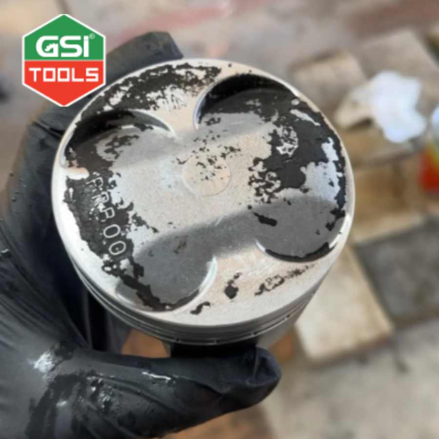 cặn carbon trên piston