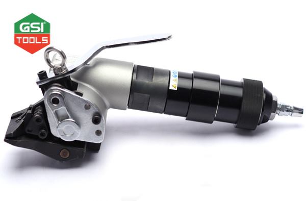 dụng cụ siết d&acirc;y đai th&eacute;p bằng kh&iacute; n&eacute;n