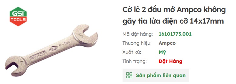 cờ l&ecirc; chống tia lửa điện 14x17