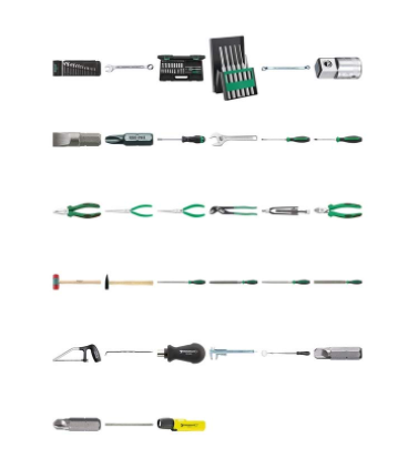 bộ dụng cụ stahwille 131 chi tiết bảo tr&igrave; m&aacute;y bay