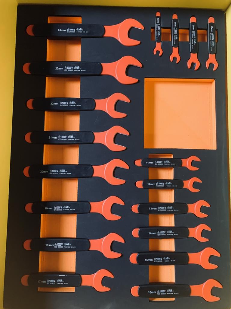 tủ đựng dụng cụ 7 ngăn c&aacute;ch điện  