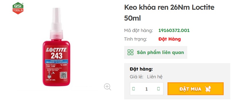 Loctite tại Việt Nam