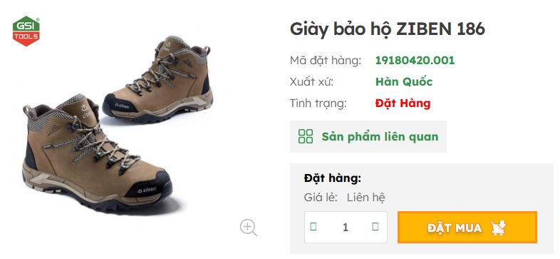 gi&agrave;y bảo hộ lao động đường sắt