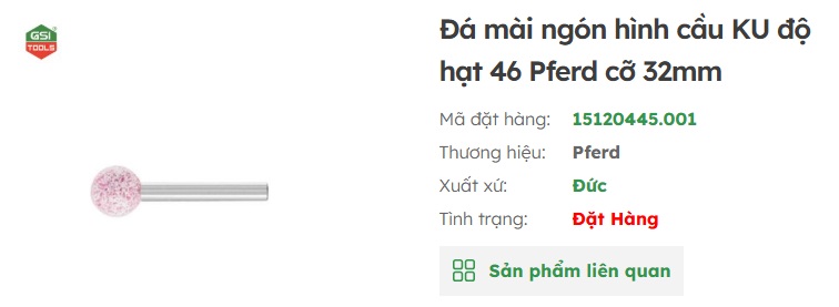 đ&aacute; m&agrave;i c&ocirc;ng nghiệp h&igrave;nh cầu