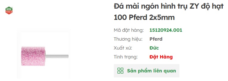 đ&aacute; m&agrave;i c&ocirc;ng nghiệp h&igrave;nh trụ