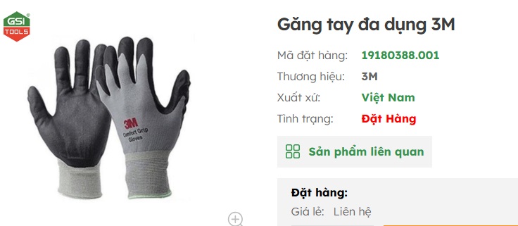 găng tay đa dụng 3M