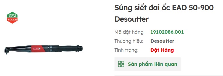 s&uacute;ng siết đai ốc EAD50-900