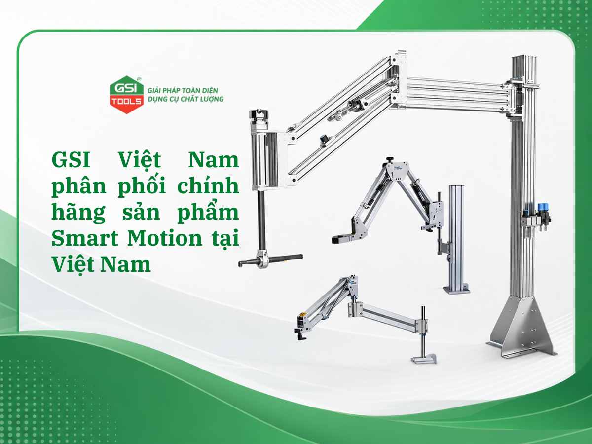 GSI Việt Nam phân phối chính hãng sản phẩm Smart Motion tại Việt Nam