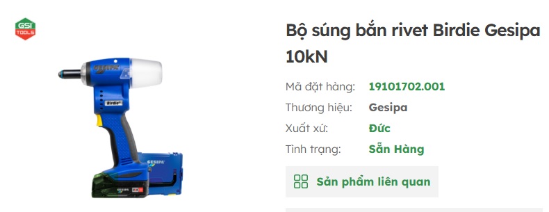 s&uacute;ng bắn rivet