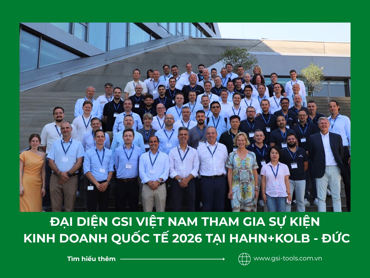 Đại diện GSI Việt Nam tham gia sự kiện International Business Days 2026 tại Hahn+Kolb - Đức