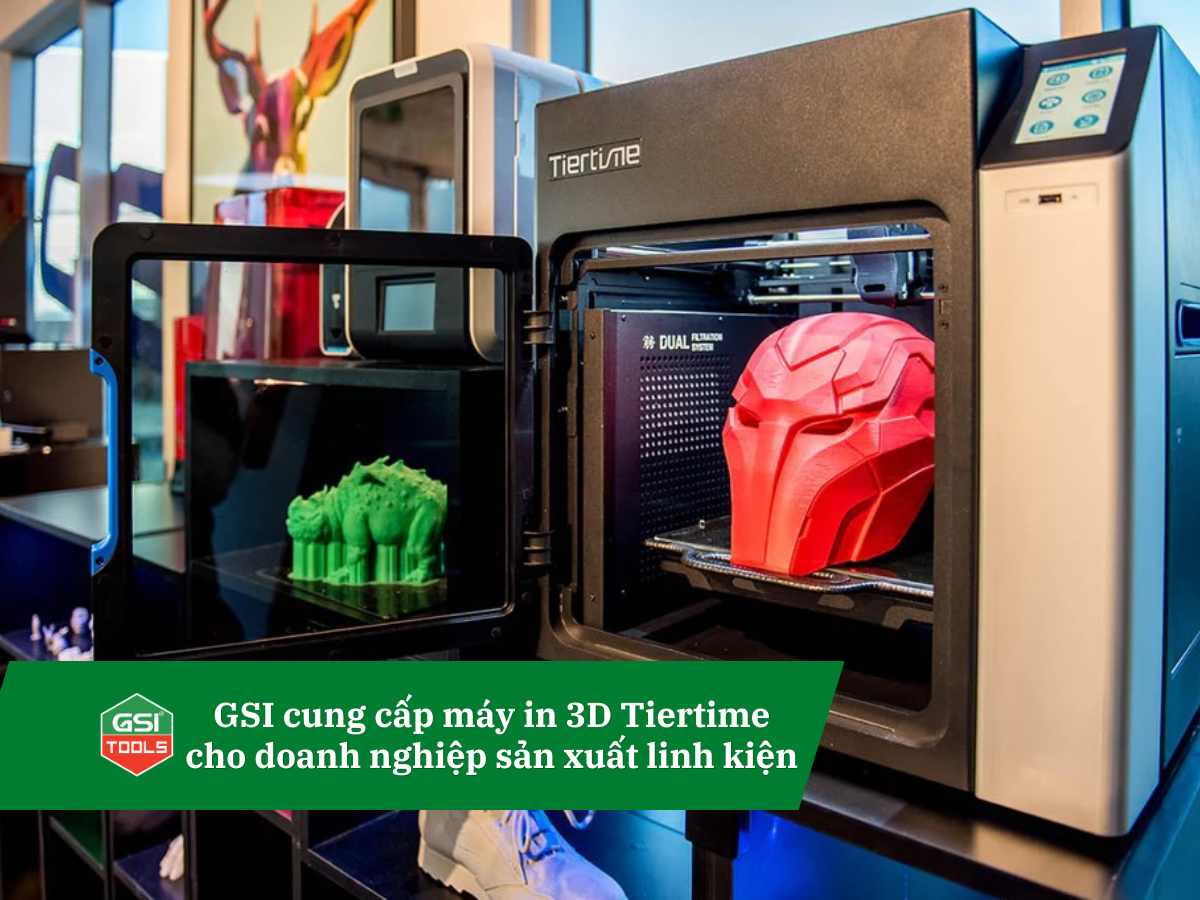 GSI Việt Nam cung cấp máy in 3D Tiertime cho doanh nghiệp sản xuất linh kiện điện tử