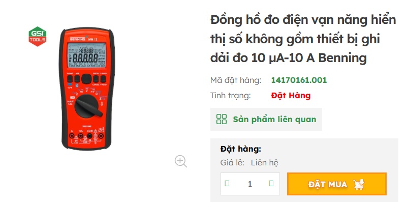 đồng hồ đo điện vạn năng