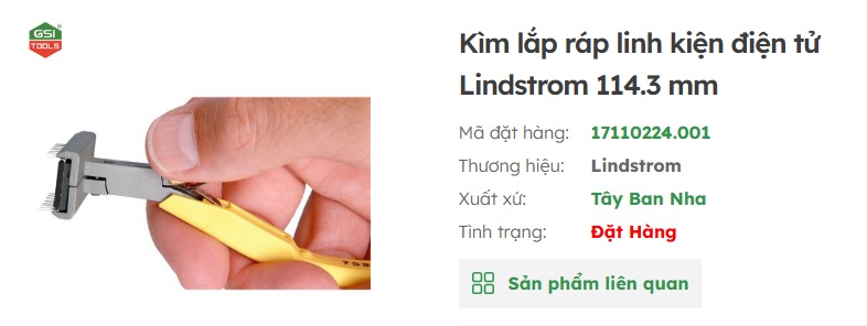 lindstrom việt nam