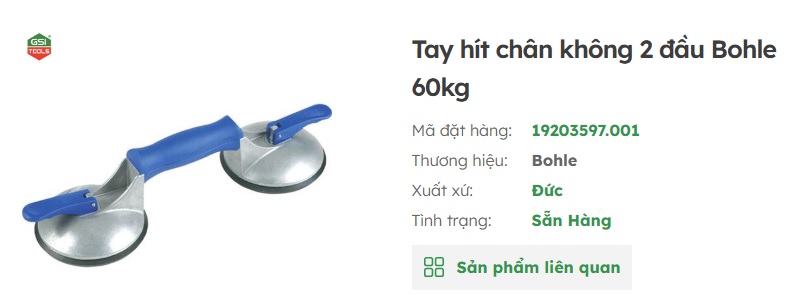 Bohle tại việt nam