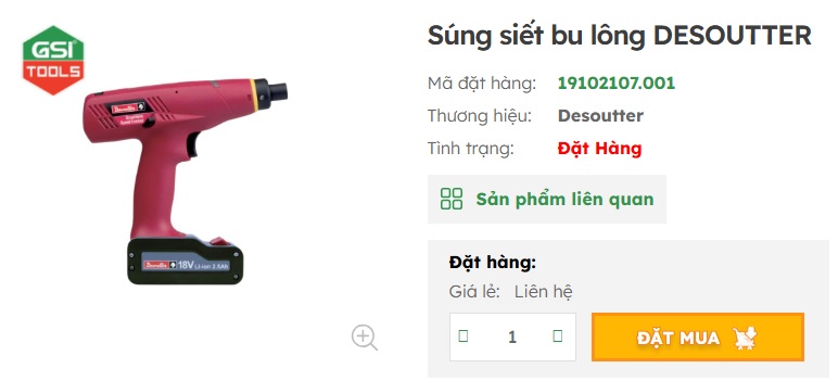 s&uacute;ng siết bu l&ocirc;ng desoutter 