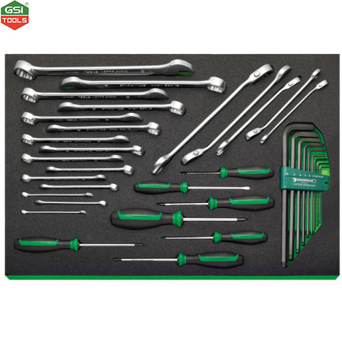 Khay EVA Cờ lê, tuốc nơ vít, lục giác 36 chi tiết Stahlwille 530x350x35mm
