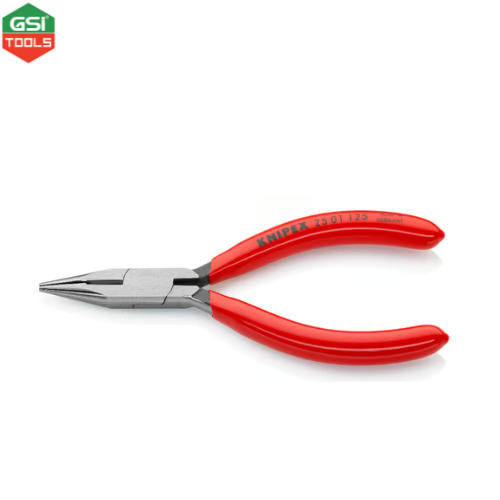 Kìm mũi nhọn có lưỡi cắt 125mm tay cầm phủ nhựa