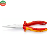 Kìm mũi nhọn cách điện VDE 1000V Knipex 200mm/206g có điểm chống rơi