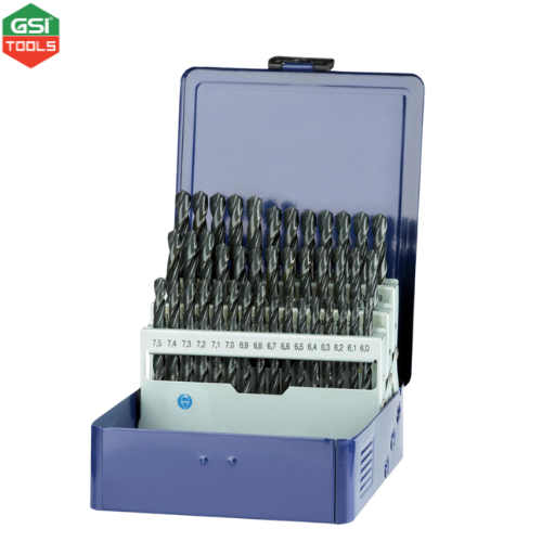 Bộ mũi khoan xoắn 6.0–10.0 mm/0.1 mm Orion HSS, roll forged, DIN 338