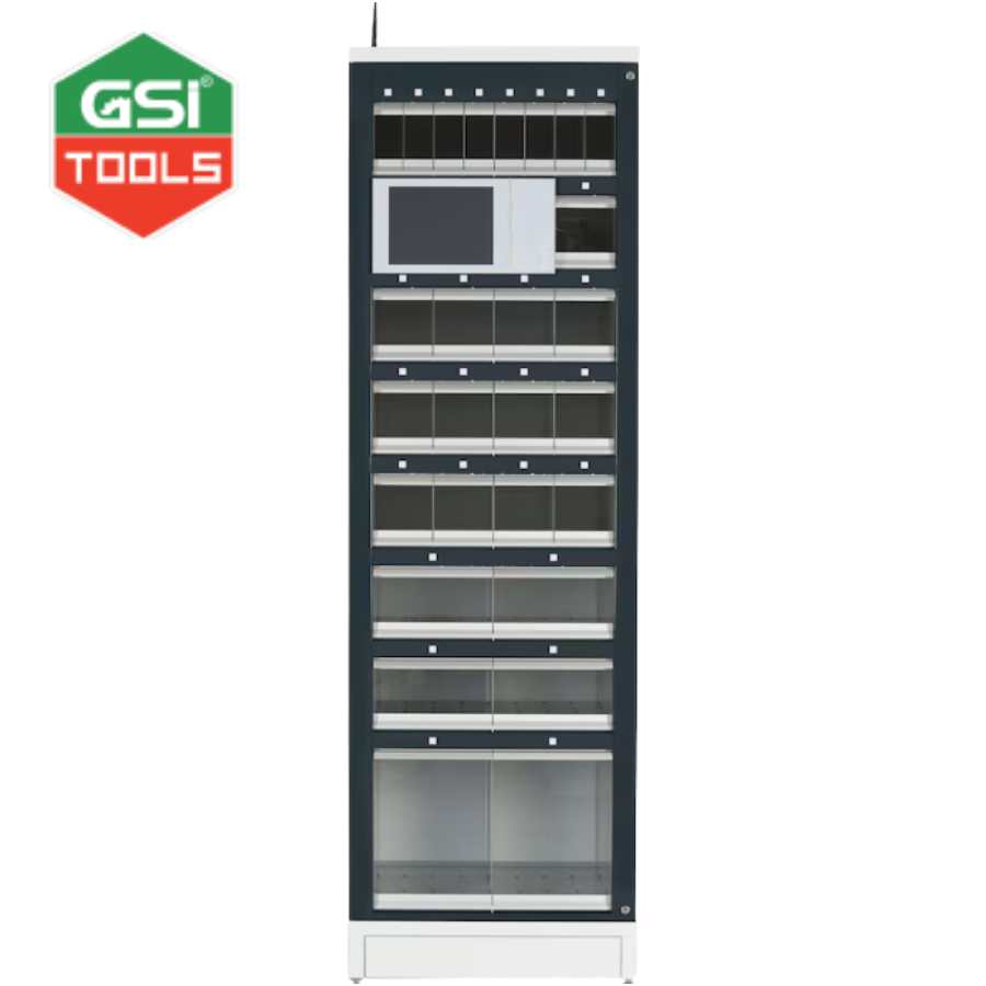 Tủ lưu trữ và cấp phát công cụ tự động Hahn Kolb HK-MAT FP M27 bao gồm điều khiển 