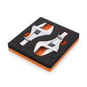 The Matatakitoyo adjustable wrench insert set 9x12 & 14x18 mm