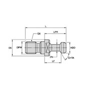 Rút chuôi BT30 Kennametal