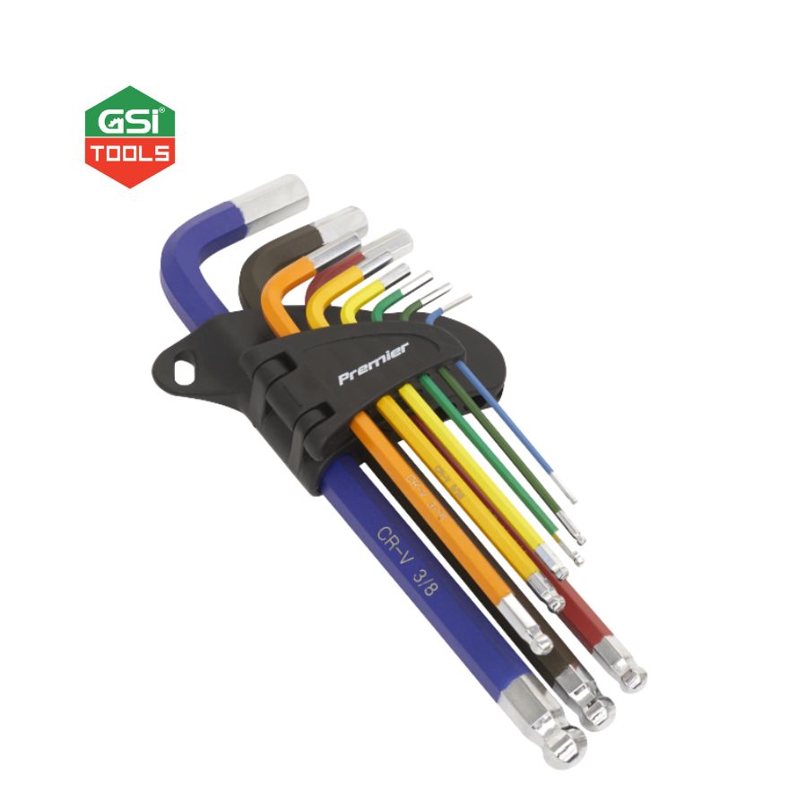 Bộ lục giác hệ inch Sealey 9 chi tiết