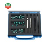 Bộ dụng cụ sửa ren bằng hợp kim gồm 34 chi tiết kích thước ren M8 Helicoil