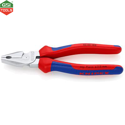 Kìm đa năng Knipex 180mm mạ chrome