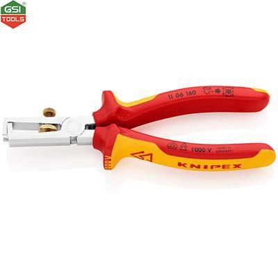 Kìm tuốt dây cách điện VDE 1000V Insulation Strippers Knipex 160mm/166g