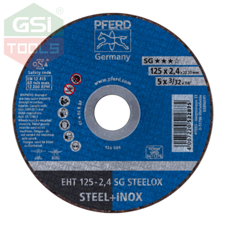 Đá cắt 2,4x125 Pferd