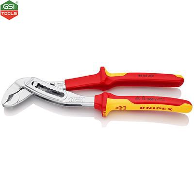 Kìm kẹp ống cách điện VDE 1000V Knipex 250mm/374g