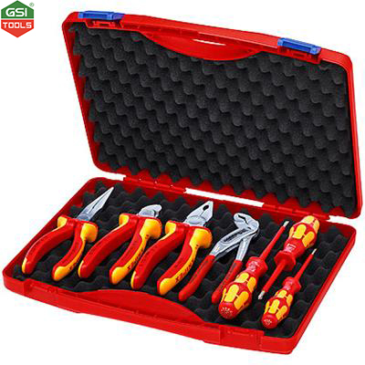 Bộ dụng cụ cách điện VDE 1000V Tool Box Knipex 7 chi tiết