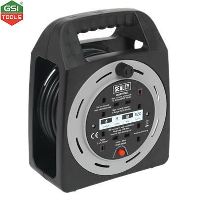 Cuộn cáp loại hộp 15m Box Type Cable Sealey 230V