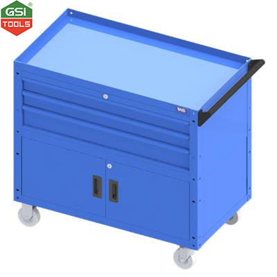 Xe đẩy 3 ngăn 1 tủ DASKFLEX 915x510x850mm