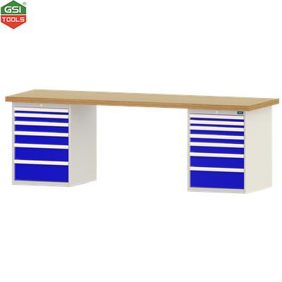 Bàn nguội MO mặt tre 13 ngăn DASKFLEX 800x850x2500mm