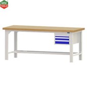 Bàn nguội MO mặt tre 3 ngăn cỡ S IWS 2000x800x850mm