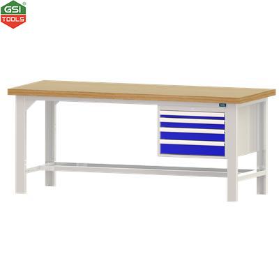 Bàn nguội MO mặt tre 4 ngăn cỡ M DASKFLEX 1800x800x850mm
