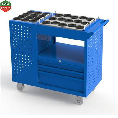 Xe đẩy gá bầu kẹp HSK 3 ngăn kéo DASKFLEX 460x850x970mm