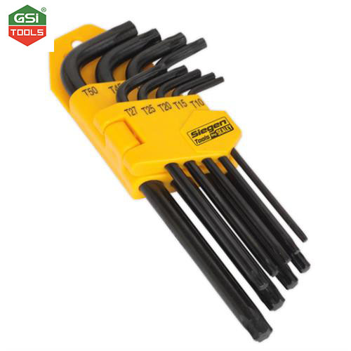 Bộ lục giác đầu sao Sealey 9 chi tiết