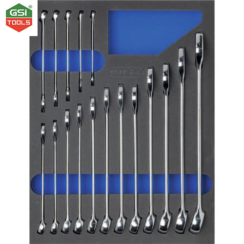 Khay cờ lê 17 chi tiết Atorn 345x260x30 mm